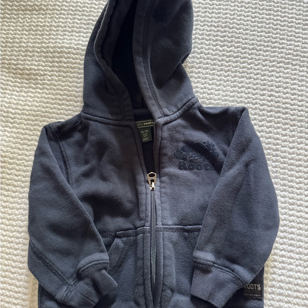 Roots 18-24M 2 Pack Sweatshirt - Gray and Blue